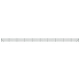 Vidaxxl Wire Mesh hegn med flange 1x25 m grøn