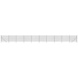 Vidaxl Wire Mesh Fence 2x25 M Galvanized Steel Anthracite Color