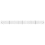 Vidaxl Wire Mesh -hegn med flange 2x25 m anthracit