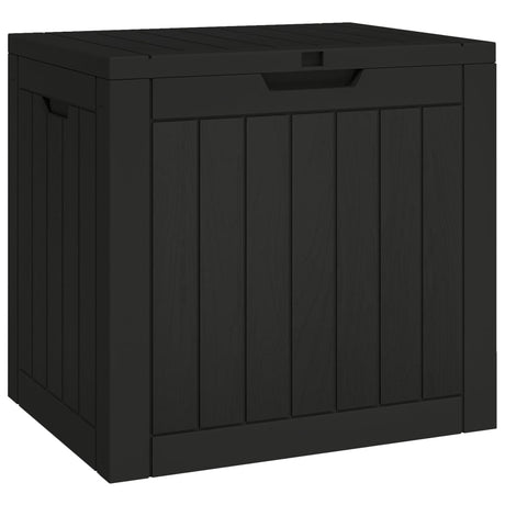Vidaxl tuinbox 55,5x43x53 cm polypropeen zwart