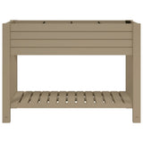 Vidaxx planter hævet 110x45x79 cm polypropylen lysebrun