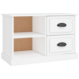 Vidaxl tv-meubel 73x35,5x47,5 cm bewerkt hout wit
