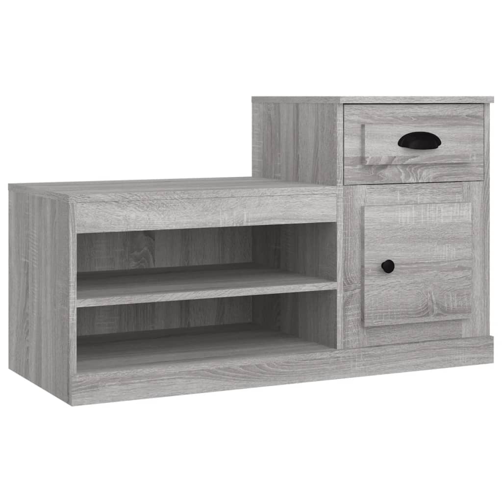 Vidaxx Shoe Cabinet 100x42x60 cm Engineered Wood Grey Sonoma Oak Color