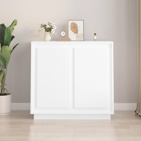 Vidaxl dressoir 80x34x75 cm bewerkt hout wit