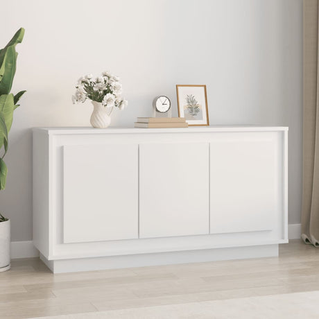 Vidaxl dressoir 102x35x55 cm bewerkt hout wit