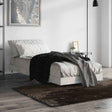 Vidaxl bedframe bewerkt hout betongrijs 75x190 cm