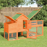 Vidaxx Choldkoloop 186.5x58.5x113 cm Solid fyrretræbrun