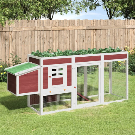 Vidaxx Choldkoloop 204x50x84 cm fast fyrretræ, mokka farvet