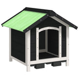 Vidaxl Dog loft 65x65x61,5 cm Solid fyrretræ