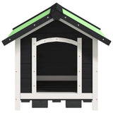 Vidaxl Dog loft 65x65x61,5 cm Solid fyrretræ