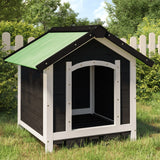 Vidaxl Dog loft 65x65x61,5 cm Solid fyrretræ