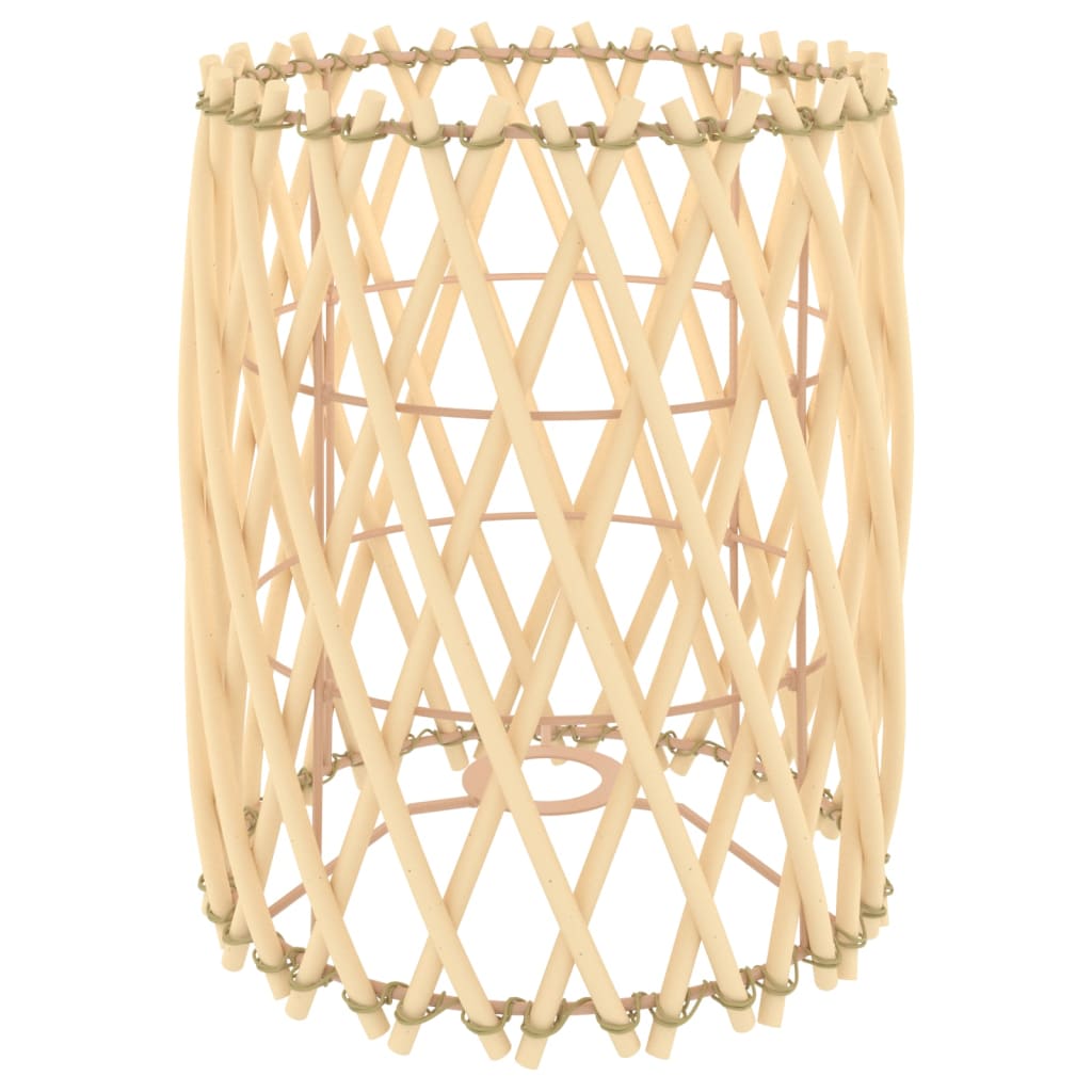 VIDAXXL LAMPSHADE Ø23X28 CM WICKER