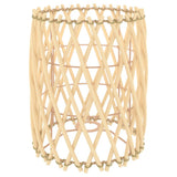 VIDAXXL LAMPSHADE Ø23X28 CM WICKER