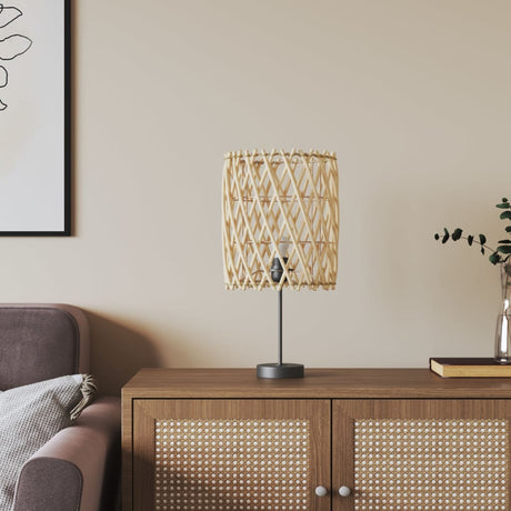 VIDAXXL LAMPSHADE Ø23X28 CM WICKER