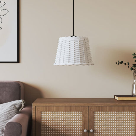 Vidaxx loft lampeskygge Ø30x20 cm kurv hvid