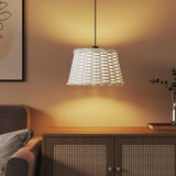 Vidaxx loft lampeskærm Ø38X23 cm kurv hvid