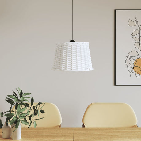 Vidaxx loft lampeskærm Ø40x26 cm kurv hvid