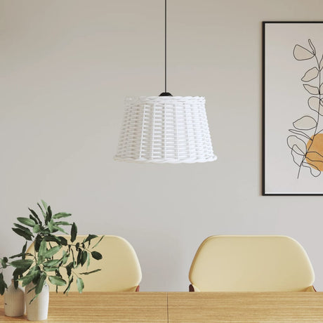 Vidaxx loft lampeskygge Ø45x28 cm kurv hvid