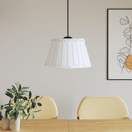 Vidaxx loft lampeskærm Ø50x30 cm kurv hvid