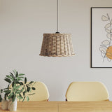 Vidaxx loft lampeskærm Ø45x28 cm kurvbrun