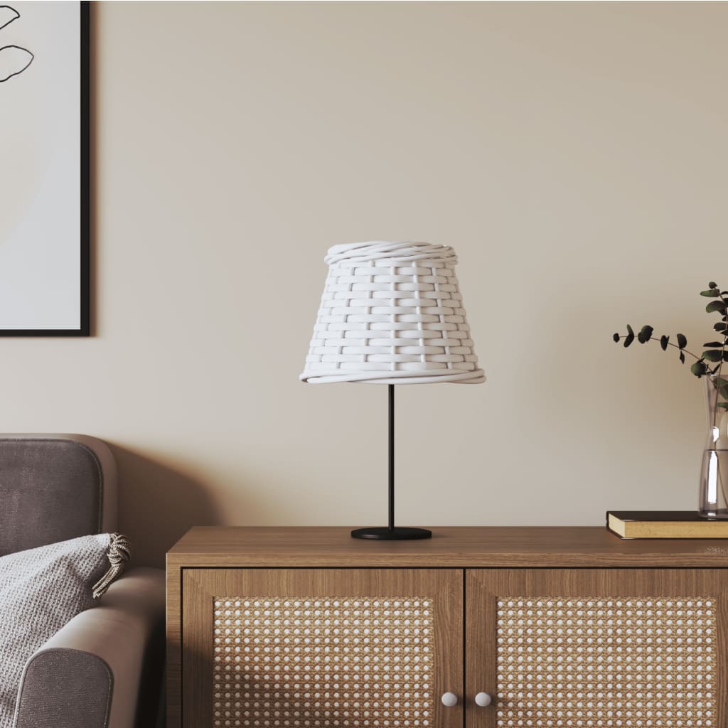Vidaxl Lampshade Ø15X12 CM Wicker White