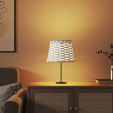Vidaxl Lampshade Ø20X15 CM Wicker White