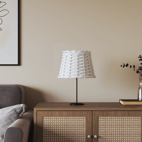 Vidaxl Lampshade Ø20X15 CM Wicker White