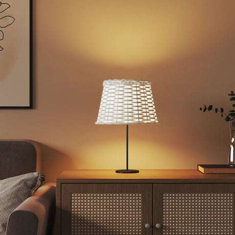 Vidaxl Lampshade Ø25X17 CM Wicker White