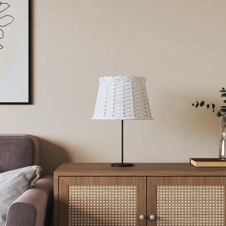 Vidaxl Lampshade Ø25X17 CM Wicker White