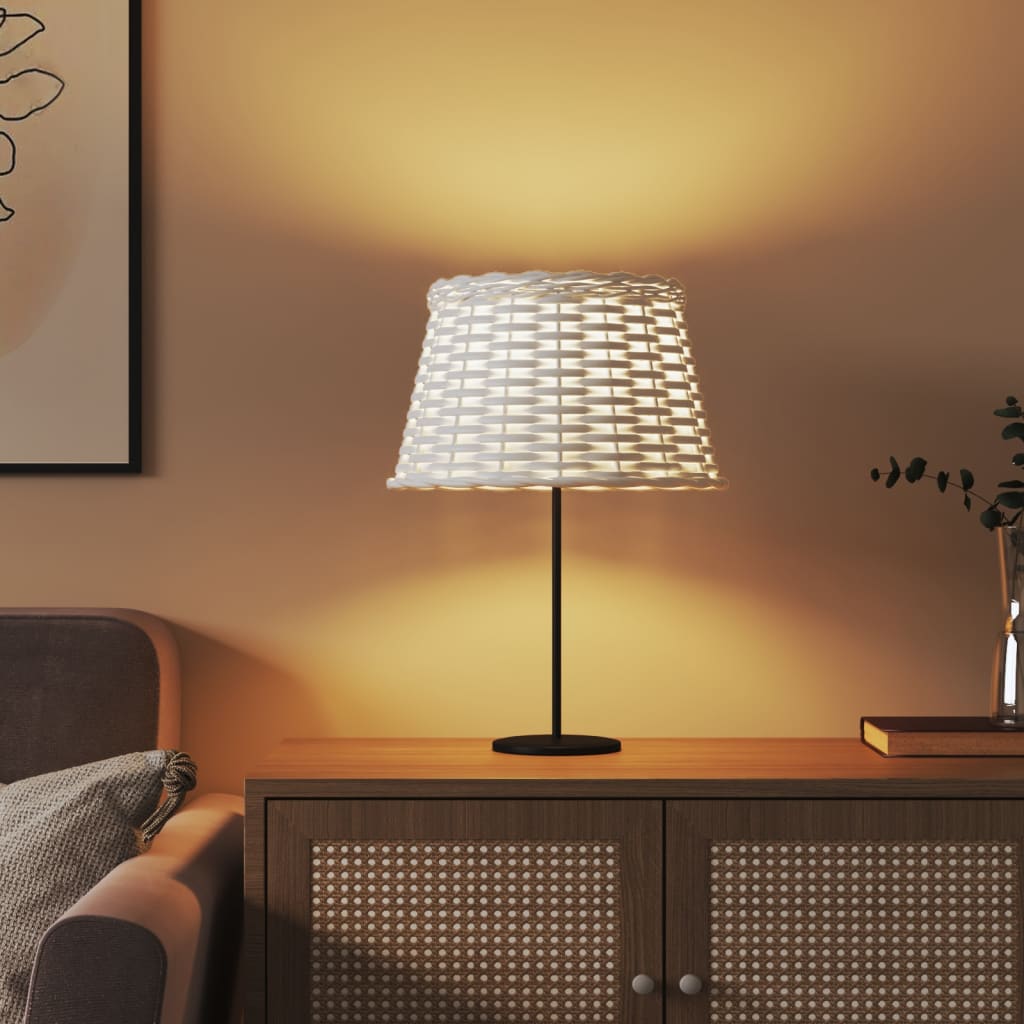 Vidaxl Lampshade Ø38X23 CM Wicker White