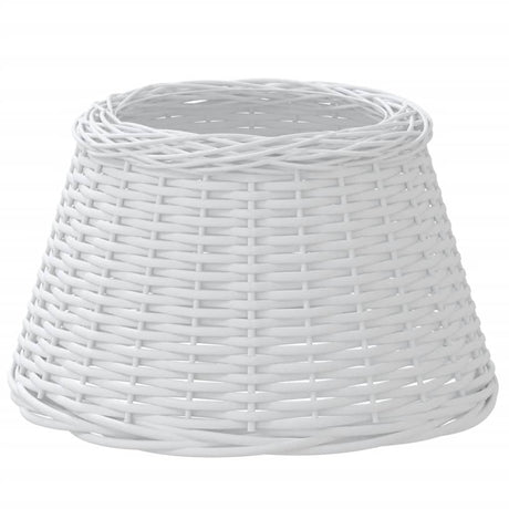 VidaXL lampeskærm ø50x30 cm flet hvid