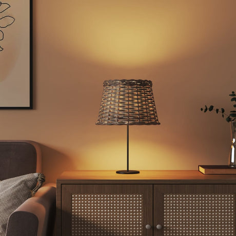 Vidaxxl Lampshade Ø25X17 CM Wicker Brown