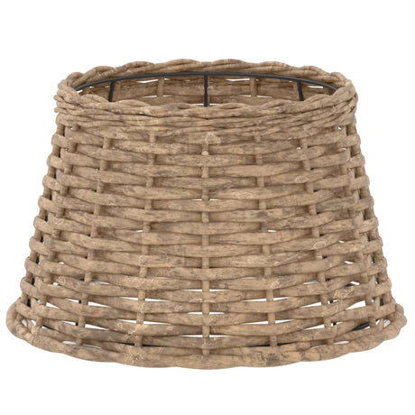 Vidaxl Lampshade Ø38X23 CM Wicker Brown