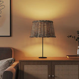 Vidaxxl Lampshade Ø45X28 CM Wicker Brown