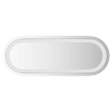Vidaxl badkamerspiegel led 40x15 cm ovaal