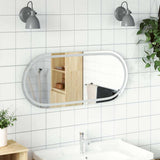 Vidaxx badeværelsesspejl LED oval 100x45 cm