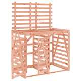 Vidaxl containeropbevaring Dobbelt solid Douglas Wood