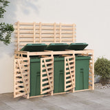 Vidaxl containeropbevaring Triple Solid Pine Wood