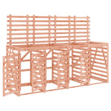 Vidaxl Container Storage Quadruple Solid Douglas Wood