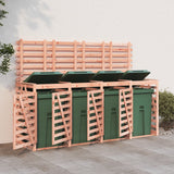 Vidaxl Container Storage Quadruple Solid Douglas Wood