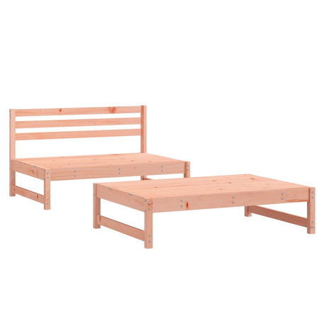 Vidaxl 2-delige loungeset massief douglashout