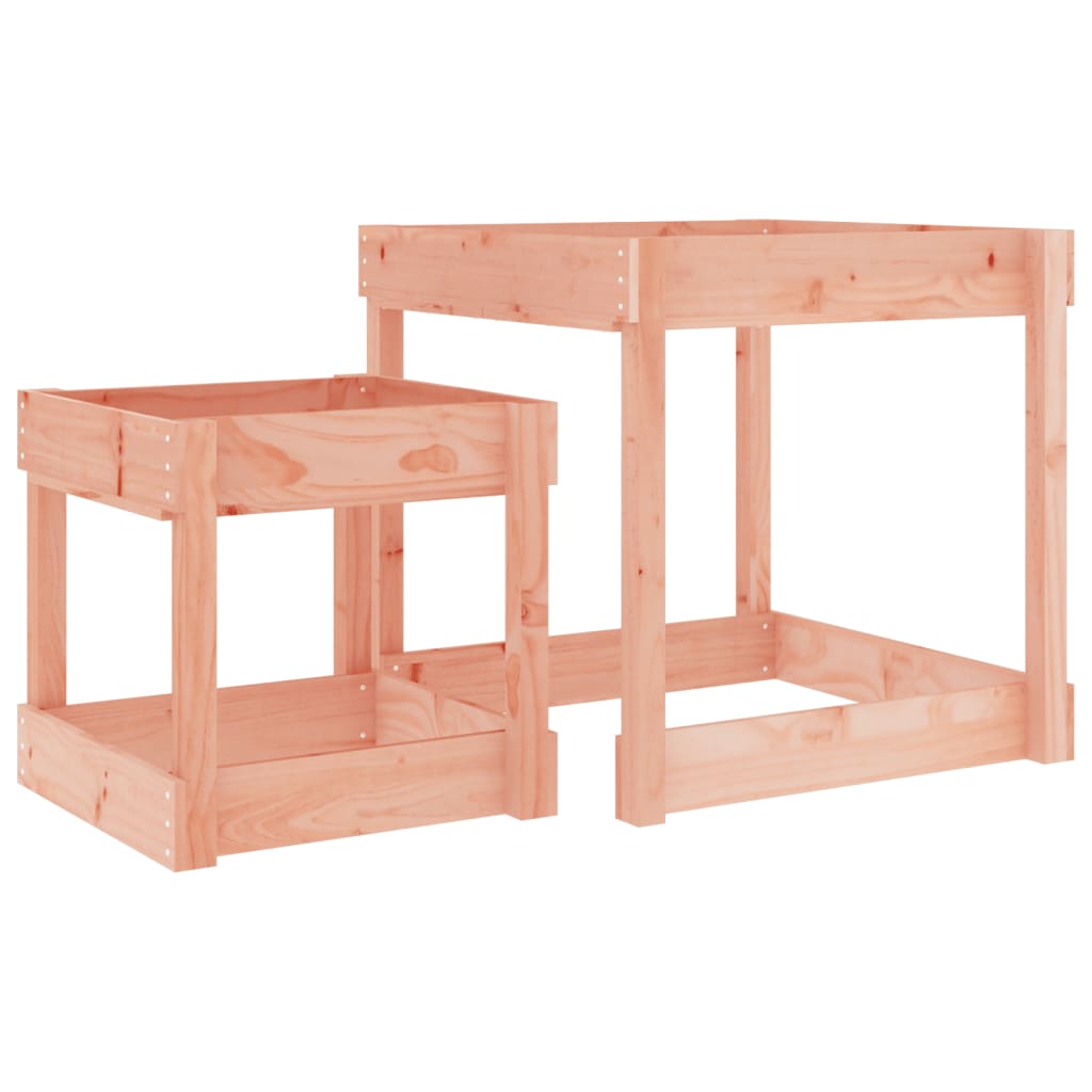 Vidaxl Sand Tables 2 stk. Solid Douglas Wood