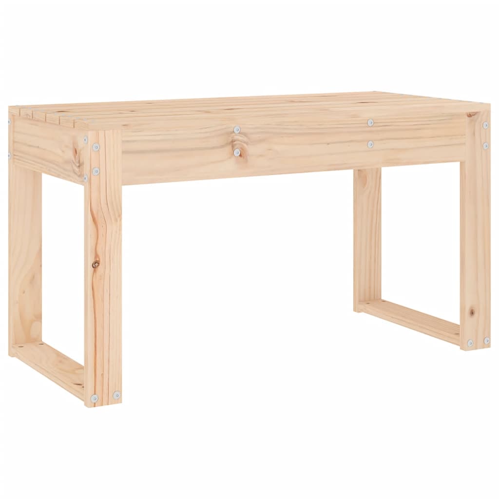 Vidaxl tuinbank 80x38x45 cm massief grenenhout