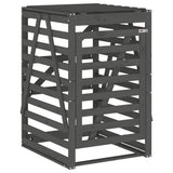 Vidaxx containeropbevaring 84x90x128,5 cm fast fyrretræ grå