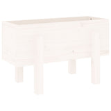 Vidaxx planter 62x30x38 cm fast fyrretræ hvid