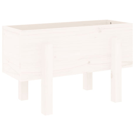 Vidaxx planter 62x30x38 cm fast fyrretræ hvid