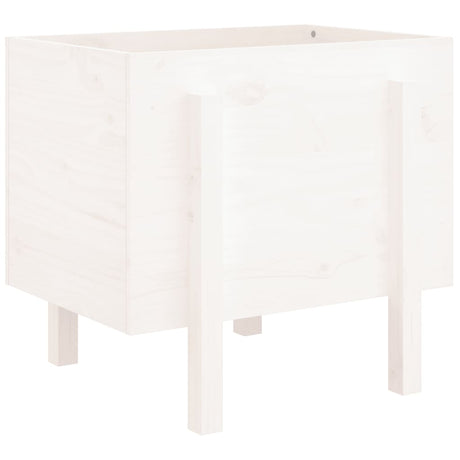 Vidaxx planter 62x50x57 cm fast fyrretræ hvid