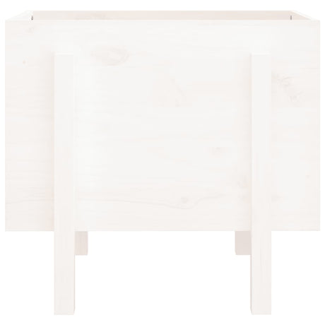 Vidaxx planter 62x50x57 cm fast fyrretræ hvid