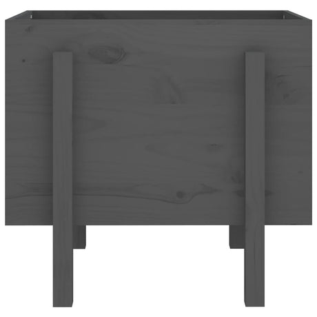 VIDAXX PLANTER 62X50X57 CM SOLID PINE TRE GRÅ