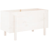 Vidaxx planter hævet 101x50x57 cm fast fyrretræ hvid